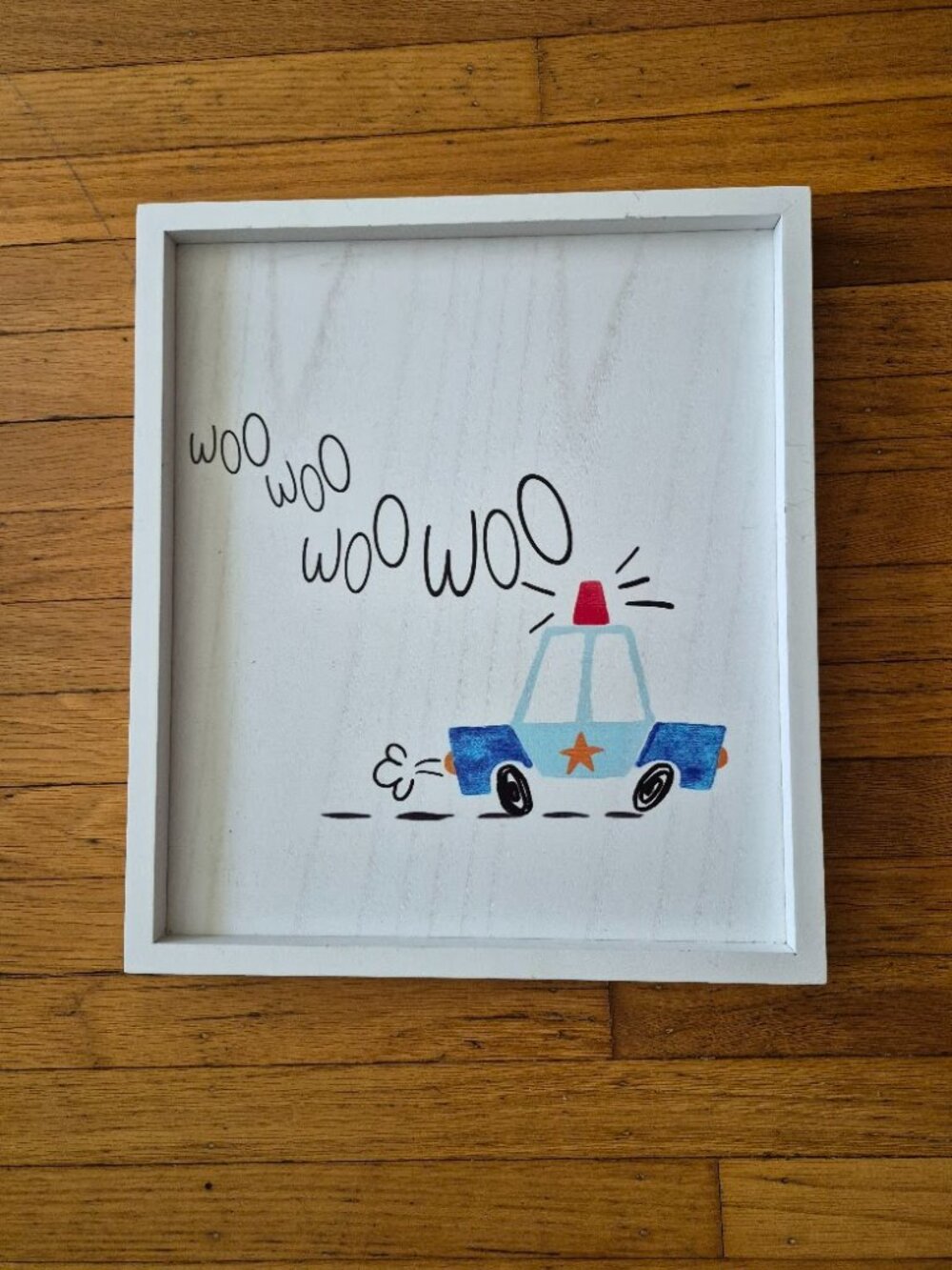 Wall Decor--Police Car--Hobby Lobby